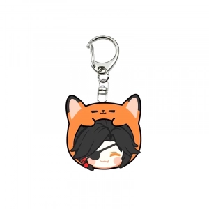 Móc Khoá Thiên Quan Tứ Phúc Cáo Chồn Tạ Liên Hoa Thành Chibi Cute Phụ Kiện Trang Trí Dễ Thương In Hình 2 Mặt Rõ Nét