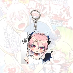 Móc Khóa Thiếu Nữ HQ3 Mairimashita! Iruma-kun Móc Chìa Khóa Bằng Acrylic In Họa Tiết Hoạt Hình Iruma Clara Valac Dễ Thương Mica Trong Suốt In 2 Mặt, Kích Thước 5cm , Trang Trí Treo Cặp, Balo 1
