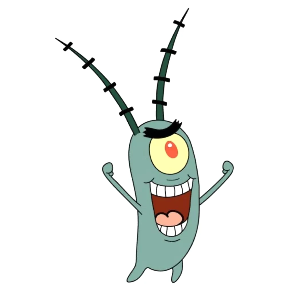 Móc Khoá " Tiểu Trùm Plankton " Tặng Người Thân, Bạn Bè, Làm Theo Yêu Cầu, Chất Liệu Mica Trong Suốt In 2 Mặt, Kích Thước 5cm , Trang Trí Treo Cặp, Balo 2