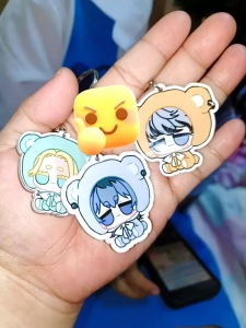 Móc Khóa Tokyo Revengers Chibi Gấu Bông Dễ Thương Nhân Vật Mikey Izana Ran Rindou , In Theo Yêu Cầu Mica Trong Suốt In 2 Mặt , Trang Trí Treo Cặp, Balo