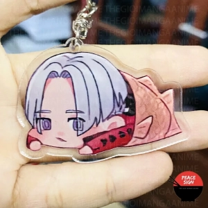 Móc Khóa TOKYO REVENGERS Ver BÁNH CÁ Kịch Trường Của Takemichi Anime Chibi Xinh Xắn