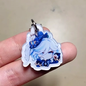 Móc Khoá Và Dây Treo Điện Thoại Lyney Furina Lynette Anime Genshin Impact Cute Phụ Kiện Trang Trí 1