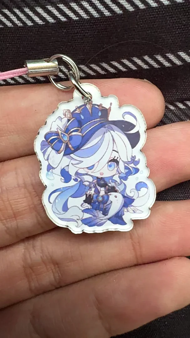 Móc Khoá Và Dây Treo Điện Thoại Lyney Furina Lynette Anime Genshin Impact Cute Phụ Kiện Trang Trí 1 Móc Khoá Và Dây Treo Điện Thoại Lyney Furina Lynette Anime Genshin Impact Cute Phụ Kiện Trang Trí