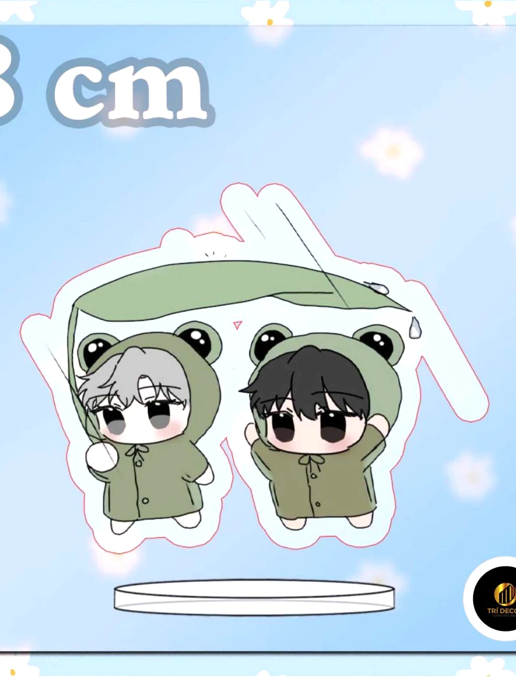 Móc Khóa Và Standee 8cm Checkmate BL Ver Ếch Con In Hình Anime Chibi 2 Móc Khóa Và Standee 8cm Checkmate BL Ver Ếch Con In Hình Anime Chibi 1