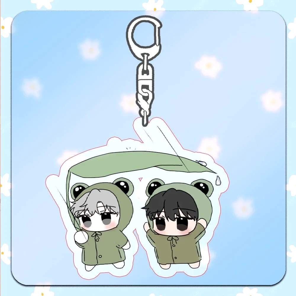 Móc Khóa Và Standee 8cm Checkmate BL Ver Ếch Con In Hình Anime Chibi 1 Móc Khóa Và Standee 8cm Checkmate BL Ver Ếch Con In Hình Anime Chibi