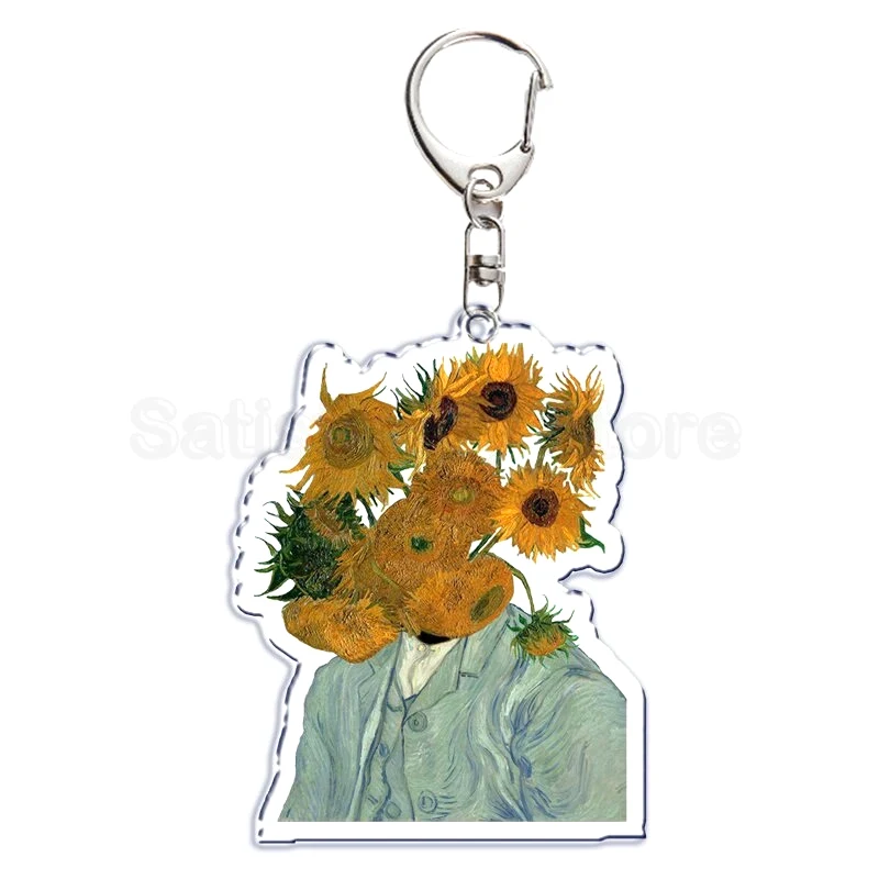 Móc Khóa Vincent Van Gogh Oil Painting Tranh Sơn Dầu Đêm Đầy Sao Hoa Hướng Dương, Trang Trí Treo Cặp, Balo In Theo Yêu Cầu 6 Móc Khóa Vincent Van Gogh Oil Painting Tranh Sơn Dầu Đêm Đầy Sao Hoa Hướng Dương, Trang Trí Treo Cặp, Balo In Theo Yêu Cầu 5