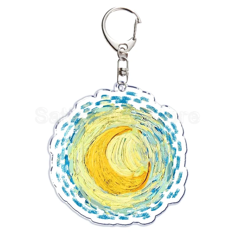 Móc Khóa Vincent Van Gogh Oil Painting Tranh Sơn Dầu Đêm Đầy Sao Hoa Hướng Dương, Trang Trí Treo Cặp, Balo In Theo Yêu Cầu 7 Móc Khóa Vincent Van Gogh Oil Painting Tranh Sơn Dầu Đêm Đầy Sao Hoa Hướng Dương, Trang Trí Treo Cặp, Balo In Theo Yêu Cầu 6