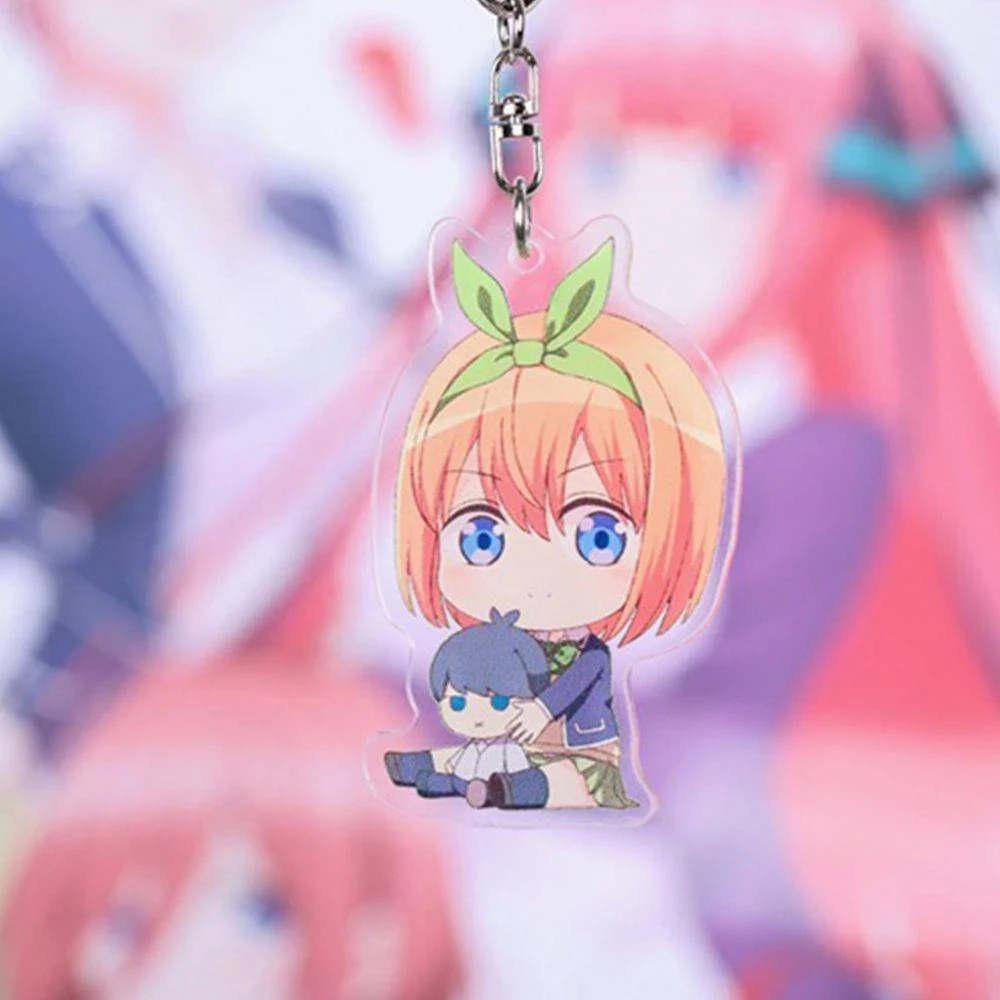 Móc Khóa Yotsuba Ichika Nakano Nino The Quintessential, Theo Yêu Cầu Mica Trong Suốt In 2 Mặt , Trang Trí Treo Cặp, Balo 2 Móc Khóa Yotsuba Ichika Nakano Nino The Quintessential, Theo Yêu Cầu Mica Trong Suốt In 2 Mặt , Trang Trí Treo Cặp, Balo 1