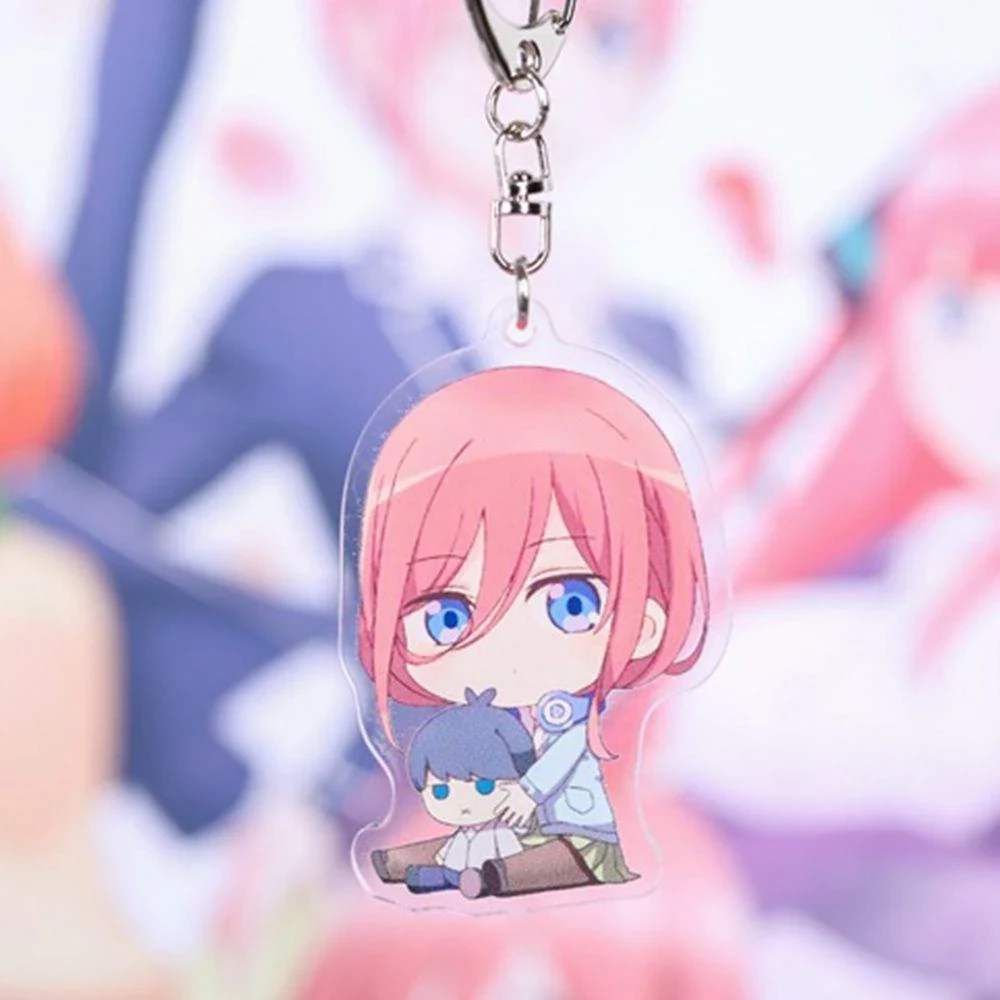 Móc Khóa Yotsuba Ichika Nakano Nino The Quintessential, Theo Yêu Cầu Mica Trong Suốt In 2 Mặt , Trang Trí Treo Cặp, Balo 3 Móc Khóa Yotsuba Ichika Nakano Nino The Quintessential, Theo Yêu Cầu Mica Trong Suốt In 2 Mặt , Trang Trí Treo Cặp, Balo 2