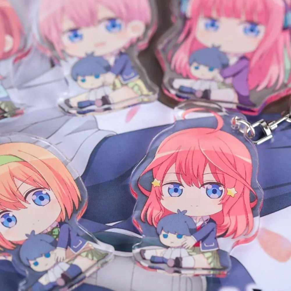 Móc Khóa Yotsuba Ichika Nakano Nino The Quintessential, Theo Yêu Cầu Mica Trong Suốt In 2 Mặt , Trang Trí Treo Cặp, Balo 5 Móc Khóa Yotsuba Ichika Nakano Nino The Quintessential, Theo Yêu Cầu Mica Trong Suốt In 2 Mặt , Trang Trí Treo Cặp, Balo 4