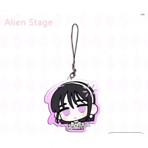 Móc Treo Dây Treo Điện Thoại Alien Stage Kawaii Keychains Mizi Sua Till Anime , Phụ Kiện Điện Thoại, In Theo Yêu Cầu Chất Liệu Mica Trong Suốt In 2 Mặt, Kích Thước 5cm 1