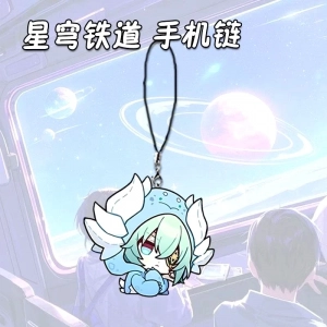 Móc Treo Dây Treo Điện Thoại Anaxagoras For Mobile Phone Strap Anime Honkai Star Rail Lanyard , Phụ Kiện Điện Thoại, In Theo Yêu Cầu Chất Liệu Mica Trong Suốt In 2 Mặt, Kích Thước 5cm 1