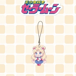 Móc Treo Dây Treo Điện Thoại Anime Sailor Moon, Dây Chuyền Điện Thoại Nhỏ Hoạt Hình Sailor Moon, Phụ Kiện Điện Thoại, In Theo Yêu Cầu Chất Liệu Mica Trong Suốt In 2 Mặt, Kích Thước 5cm 1