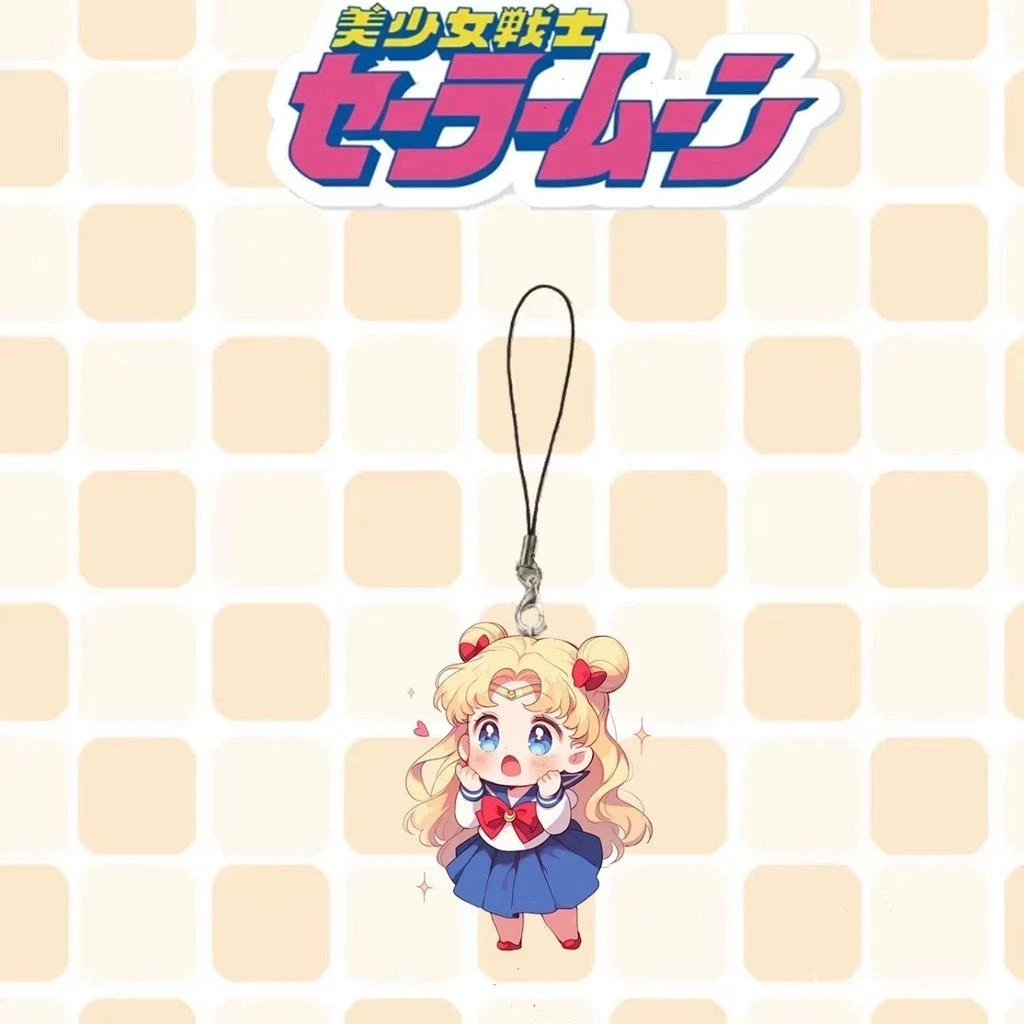 Móc Treo Dây Treo Điện Thoại Anime Sailor Moon, Dây Chuyền Điện Thoại Nhỏ Hoạt Hình Sailor Moon, Phụ Kiện Điện Thoại, In Theo Yêu Cầu Chất Liệu Mica Trong Suốt In 2 Mặt, Kích Thước 5cm 3 Móc Treo Dây Treo Điện Thoại Anime Sailor Moon, Dây Chuyền Điện Thoại Nhỏ Hoạt Hình Sailor Moon, Phụ Kiện Điện Thoại, In Theo Yêu Cầu Chất Liệu Mica Trong Suốt In 2 Mặt, Kích Thước 5cm 2