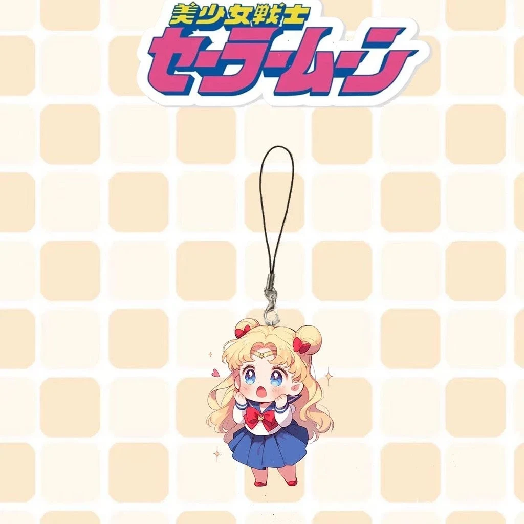Móc Treo Dây Treo Điện Thoại Anime Sailor Moon, Dây Chuyền Điện Thoại Nhỏ Hoạt Hình Sailor Moon, Phụ Kiện Điện Thoại, In Theo Yêu Cầu Chất Liệu Mica Trong Suốt In 2 Mặt, Kích Thước 5cm 7 Móc Treo Dây Treo Điện Thoại Anime Sailor Moon, Dây Chuyền Điện Thoại Nhỏ Hoạt Hình Sailor Moon, Phụ Kiện Điện Thoại, In Theo Yêu Cầu Chất Liệu Mica Trong Suốt In 2 Mặt, Kích Thước 5cm 6