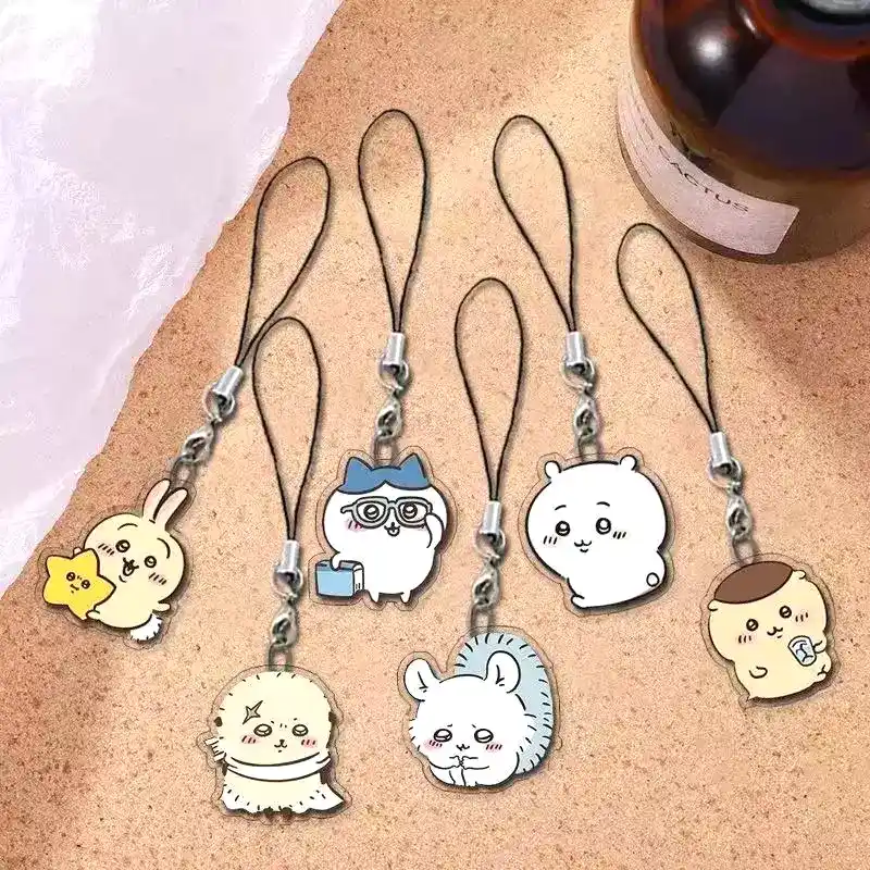 Móc Treo Dây Treo Điện Thoại Chiikawa Mobile Phone Chain ハチワレ Hachiware うさぎ USAGI ちいかわ Mobile Phone Pendant Chain Cute Cartoon Character , Phụ Kiện Điện Thoại, In Theo Yêu Cầu Chất Liệu Mica Trong Suốt In 2 Mặt, Kích Thước 5cm 8 Móc Treo Dây Treo Điện Thoại Chiikawa Mobile Phone Chain ハチワレ Hachiware うさぎ USAGI ちいかわ Mobile Phone Pendant Chain Cute Cartoon Character , Phụ Kiện Điện Thoại, In Theo Yêu Cầu Chất Liệu Mica Trong Suốt In 2 Mặt, Kích Thước 5cm 7