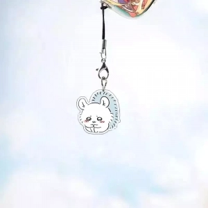 Móc Treo Dây Treo Điện Thoại Chiikawa Mobile Phone Chain ハチワレ Hachiware うさぎ USAGI ちいかわ Mobile Phone Pendant Chain Cute Cartoon Character , Phụ Kiện Điện Thoại, In Theo Yêu Cầu Chất Liệu Mica Trong Suốt In 2 Mặt, Kích Thước 5cm