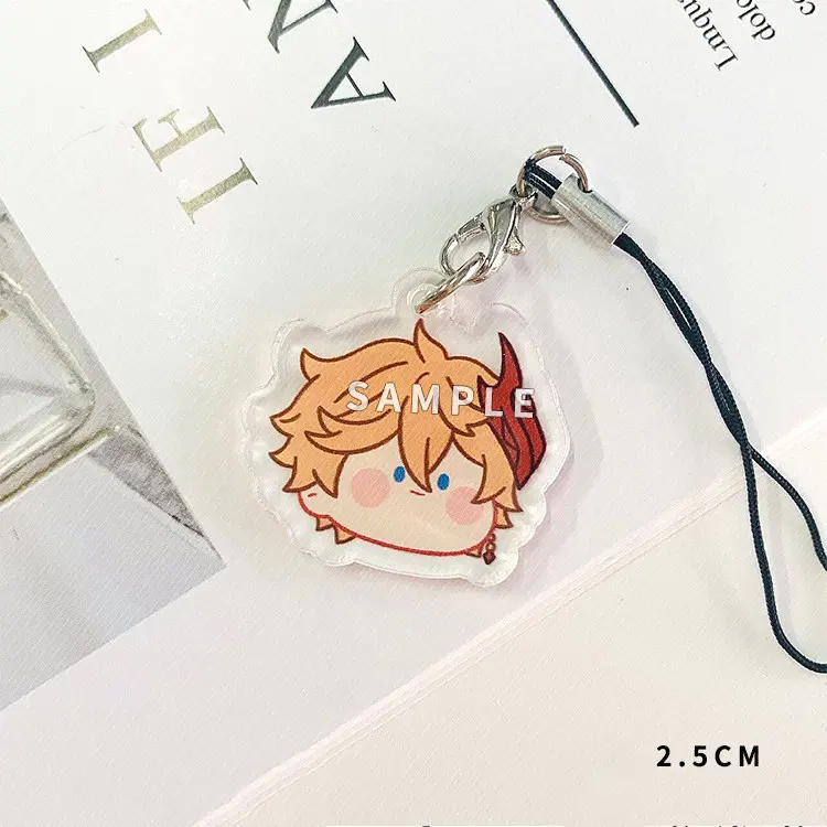 Móc Treo Dây Treo Điện Thoại Genshin Impact Face Chibi Game Mica Acrylic Dây Móc Khóa In Theo Yêu Cầu Chất Liệu Mica Trong Suốt In 2 Mặt, Kích Thước 5cm 2 Móc Treo Dây Treo Điện Thoại Genshin Impact Face Chibi Game Mica Acrylic Dây Móc Khóa In Theo Yêu Cầu Chất Liệu Mica Trong Suốt In 2 Mặt, Kích Thước 5cm 1