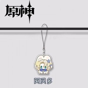 Móc Treo Dây Treo Điện Thoại Genshin Impact Boy Group Ins Người Lính Đi Lạc Dễ Thương Mandrill Wendy Abedo, Phụ Kiện Điện Thoại, In Theo Yêu Cầu Chất Liệu Mica Trong Suốt In 2 Mặt, Kích Thước 5cm 1