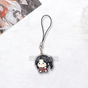 Móc Treo Dây Treo Điện Thoại Ma Đạo Tổ Sư Thiên Quan Tứ Phúc Hệ Thống Tự Cứu Manhua Mica Acrylic Móc Khóa, Phụ Kiện Điện Thoại, In Theo Yêu Cầu Chất Liệu Mica Trong Suốt In 2 Mặt, Kích Thước 5cm 1