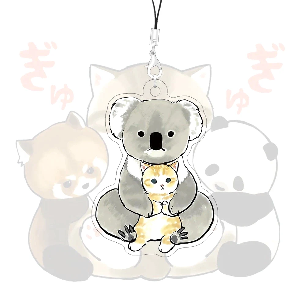 Móc Treo Dây Treo Điện Thoại Mifusand Mèo Gấu Trúc Koala Dây Acrylic Mặt Dây Chuyền Hoạt Hình Túi Quyến Rũ, In Theo Yêu Cầu Chất Liệu Mica Trong Suốt In 2 Mặt, Kích Thước 5cm 2 Móc Treo Dây Treo Điện Thoại Mifusand Mèo Gấu Trúc Koala Dây Acrylic Mặt Dây Chuyền Hoạt Hình Túi Quyến Rũ, In Theo Yêu Cầu Chất Liệu Mica Trong Suốt In 2 Mặt, Kích Thước 5cm 1