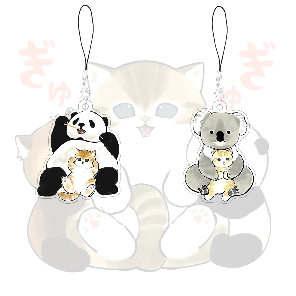Móc Treo Dây Treo Điện Thoại Mifusand Mèo Gấu Trúc Koala Dây Acrylic Mặt Dây Chuyền Hoạt Hình Túi Quyến Rũ, In Theo Yêu Cầu Chất Liệu Mica Trong Suốt In 2 Mặt, Kích Thước 5cm 4 Móc Treo Dây Treo Điện Thoại Mifusand Mèo Gấu Trúc Koala Dây Acrylic Mặt Dây Chuyền Hoạt Hình Túi Quyến Rũ, In Theo Yêu Cầu Chất Liệu Mica Trong Suốt In 2 Mặt, Kích Thước 5cm 3