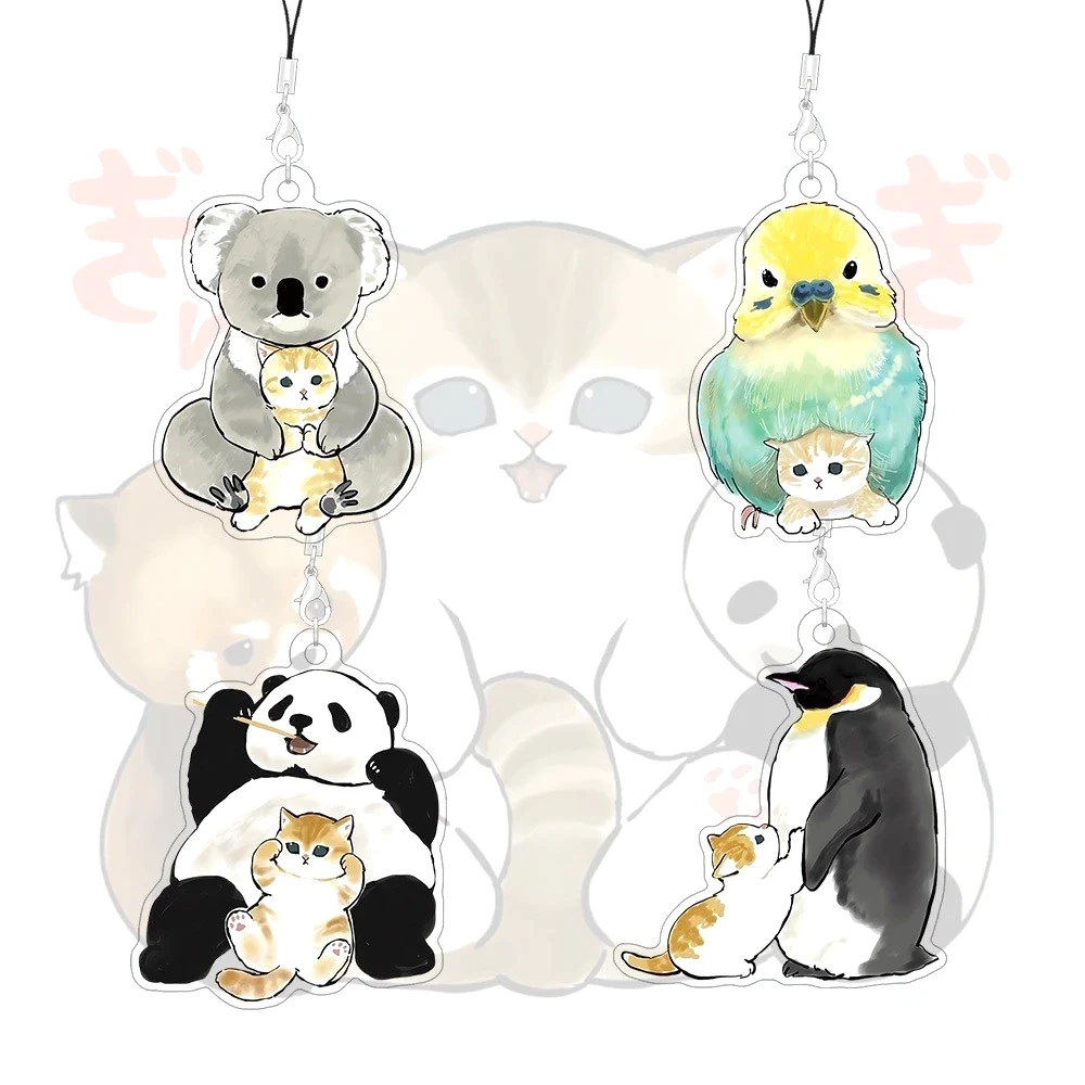 Móc Treo Dây Treo Điện Thoại Mifusand Mèo Gấu Trúc Koala Dây Acrylic Mặt Dây Chuyền Hoạt Hình Túi Quyến Rũ, In Theo Yêu Cầu Chất Liệu Mica Trong Suốt In 2 Mặt, Kích Thước 5cm 7 Móc Treo Dây Treo Điện Thoại Mifusand Mèo Gấu Trúc Koala Dây Acrylic Mặt Dây Chuyền Hoạt Hình Túi Quyến Rũ, In Theo Yêu Cầu Chất Liệu Mica Trong Suốt In 2 Mặt, Kích Thước 5cm 6
