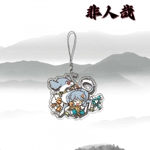 Móc Treo Dây Treo Điện Thoại Phiên Bản Q Vô Nhân Đạo Monkey King Baize Tháng 9 Xiaoyu Aolie, Phụ Kiện Điện Thoại, In Theo Yêu Cầu Chất Liệu Mica Trong Suốt In 2 Mặt, Kích Thước 5cm 1