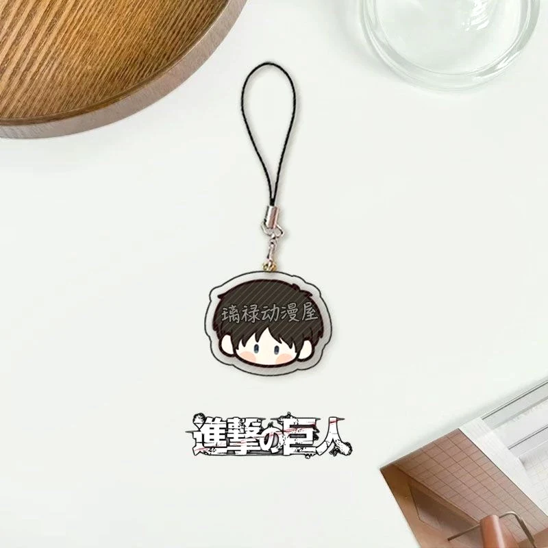 Móc Treo Dây Treo Điện Thoại Titan Điện Thoại Di Động Dây Eren Levi Erwin Acrylic Mặt Dây Chuyền Kawaii, Phụ Kiện Điện Thoại, In Theo Yêu Cầu Chất Liệu Mica Trong Suốt In 2 Mặt, Kích Thước 5cm 5 Móc Treo Dây Treo Điện Thoại Titan Điện Thoại Di Động Dây Eren Levi Erwin Acrylic Mặt Dây Chuyền Kawaii, Phụ Kiện Điện Thoại, In Theo Yêu Cầu Chất Liệu Mica Trong Suốt In 2 Mặt, Kích Thước 5cm 4