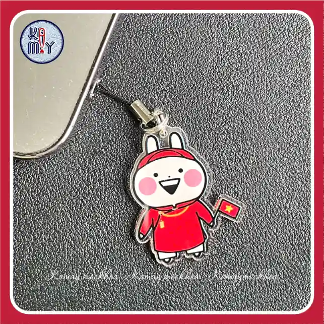 Móc Treo Dây Treo Điện Thoại Việt Nam, Yêu Nước Việt Nam , Phụ Kiện Điện Thoại, In Theo Yêu Cầu Chất Liệu Mica Trong Suốt In 2 Mặt, Kích Thước 5cm 2 Móc Treo Dây Treo Điện Thoại Việt Nam, Yêu Nước Việt Nam , Phụ Kiện Điện Thoại, In Theo Yêu Cầu Chất Liệu Mica Trong Suốt In 2 Mặt, Kích Thước 5cm 1
