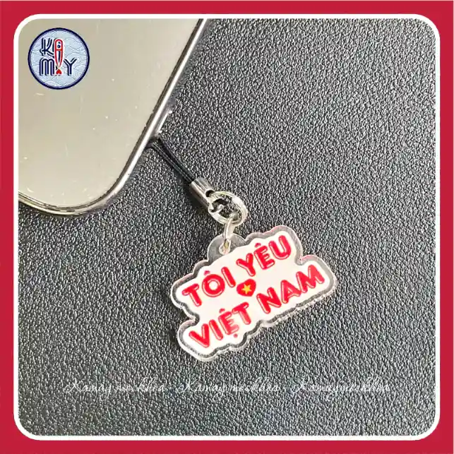 Móc Treo Dây Treo Điện Thoại Việt Nam, Yêu Nước Việt Nam , Phụ Kiện Điện Thoại, In Theo Yêu Cầu Chất Liệu Mica Trong Suốt In 2 Mặt, Kích Thước 5cm 4 Móc Treo Dây Treo Điện Thoại Việt Nam, Yêu Nước Việt Nam , Phụ Kiện Điện Thoại, In Theo Yêu Cầu Chất Liệu Mica Trong Suốt In 2 Mặt, Kích Thước 5cm 3