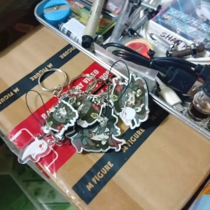 Móc Treo Điện Thoại, Dây Đeo Điện Thoại, Móc Khóa Acrylic Raiden Genshin Impact Anime Chibi Cute Trang Trí Điện Thoại 1