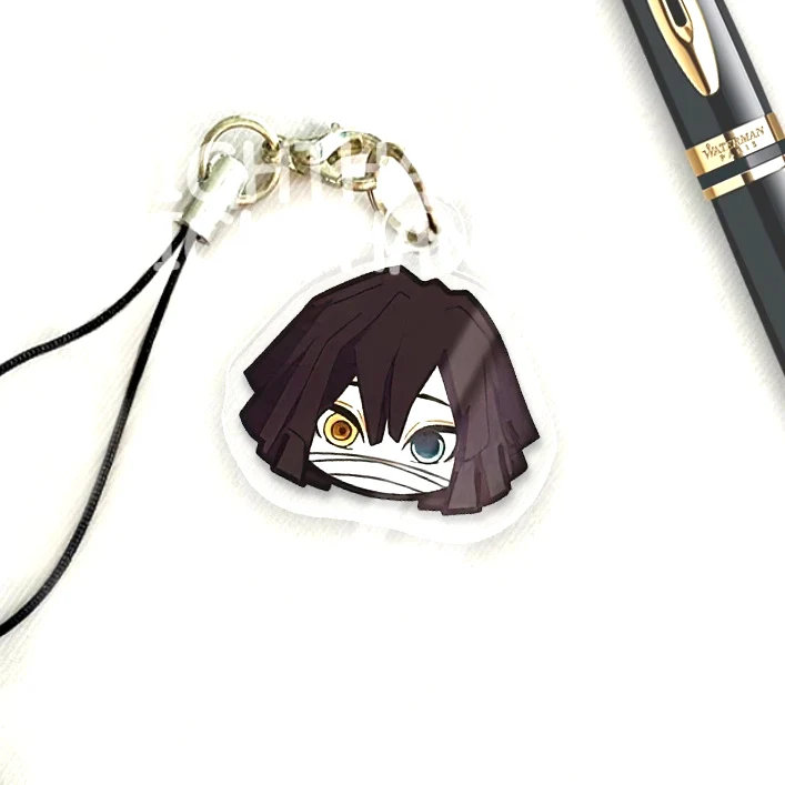Móc Treo Điện Thoại, Dây Đeo Điện Thoại, Móc Khóa Acrylic Kimetsu No Yaiba Nezuko Anime Chibi Cute, Theo Yêu Cầu Mica Trong Suốt In 2 Mặt , Trang Trí Treo Cặp, Balo 6