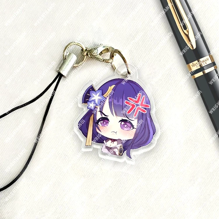 Móc Treo Điện Thoại, Dây Đeo Điện Thoại, Móc Khóa Acrylic Raiden Shogun Genshin Impact Game Anime Quà Tặng Trang Trí 7 Móc Treo Điện Thoại, Dây Đeo Điện Thoại, Móc Khóa Acrylic Raiden Shogun Genshin Impact Game Anime Quà Tặng Trang Trí 6