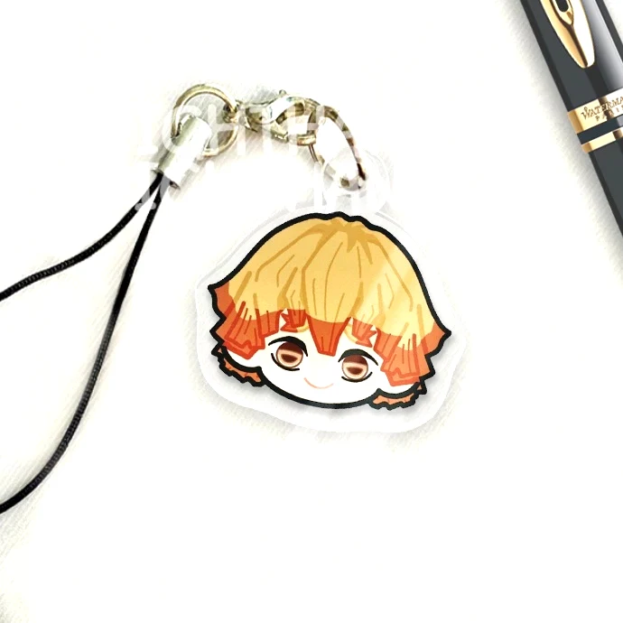 Móc Treo Điện Thoại, Dây Đeo Điện Thoại, Móc Khóa Acrylic Kimetsu No Yaiba Nezuko Anime Chibi Cute, Theo Yêu Cầu Mica Trong Suốt In 2 Mặt , Trang Trí Treo Cặp, Balo 8