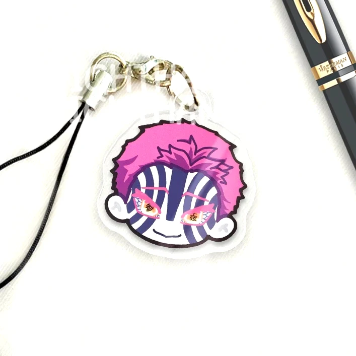 Móc Treo Điện Thoại, Dây Đeo Điện Thoại, Móc Khóa Acrylic Kimetsu No Yaiba Nezuko Anime Chibi Cute, Theo Yêu Cầu Mica Trong Suốt In 2 Mặt , Trang Trí Treo Cặp, Balo 9