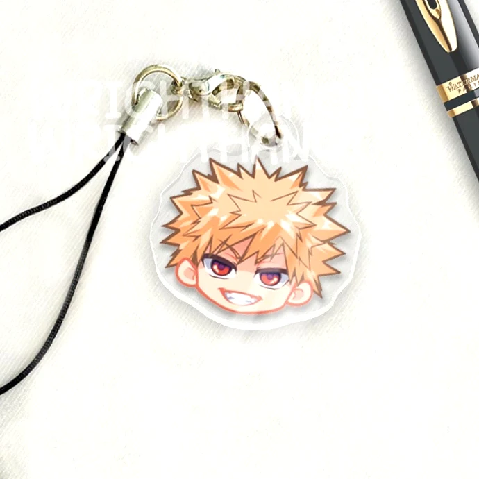 Móc Treo Điện Thoại, Dây Đeo Điện Thoại, Móc Khóa Acrylic My Hero Academia Manga Anime Chibi Cute Trang Trí Điện Thoại 9