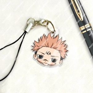 Móc Treo Điện Thoại, Dây Đeo Điện Thoại, Móc Khóa Jujutsu Kaisen Gojo Manga Anime Chibi Cute Trang Trí Điện Thoại