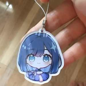 Móc Treo Điện Thoại, Dây Đeo Điện Thoại, Móc Khóa Acrylic Oshi No Ko Ai Hoshino Anime Chibi Cute Trang Trí Ba Lô
