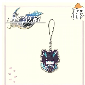 Móc Treo Mydeimos Tribios For Mobile Phone Strap Anime Honkai Star Rail Lanyard For IPhone Fashion Creative In Theo Yêu Cầu Chất Liệu Mica Trong Suốt In 2 Mặt, Kích Thước 5cmMóc Treo Mydeimos Tribios For Mobile Phone Strap Anime Honkai Star Rail Lanyard For IPhone Fashion Creative In Theo Yêu Cầu Chất Liệu Mica Trong Suốt In 2 Mặt, Kích Thước 5cm 1