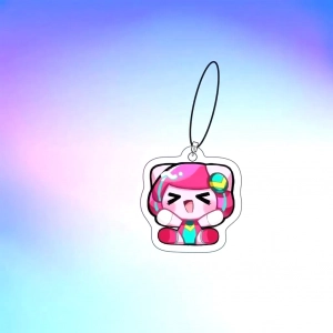 Móc Treo Pepoyo For Mobile Phone Strap Anime Yorupo Oyo Pyrd Poyoroid Lanyard For IPhone Kawaii Mobile Phone Straps Hang Rope In Theo Yêu Cầu Chất Liệu Mica Trong Suốt In 2 Mặt, Kích Thước 5cm