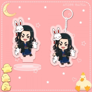 Ô Hình Standee Tokyo Revengers Chibi Móc Khoá Takemichi Mikey Draken Chất Liệu Acrylic Decor Bàn Học Trang Trí Cặp Sách 1