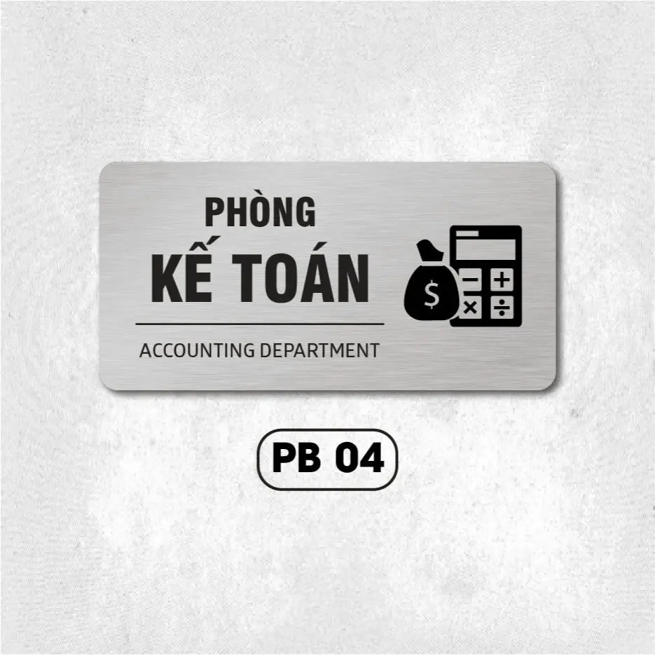 Phòng Tổng Thống, Phòng Của Vua - Biển Tên Các Phòng Ban Chất Liệu Alu Bạc 3 Phòng Tổng Thống, Phòng Của Vua - Biển Tên Các Phòng Ban Chất Liệu Alu Bạc 2