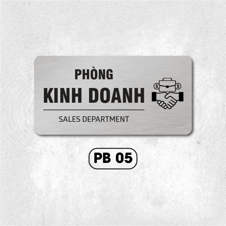 Phòng Tổng Thống, Phòng Của Vua - Biển Tên Các Phòng Ban Chất Liệu Alu Bạc 7 Phòng Tổng Thống, Phòng Của Vua - Biển Tên Các Phòng Ban Chất Liệu Alu Bạc 6