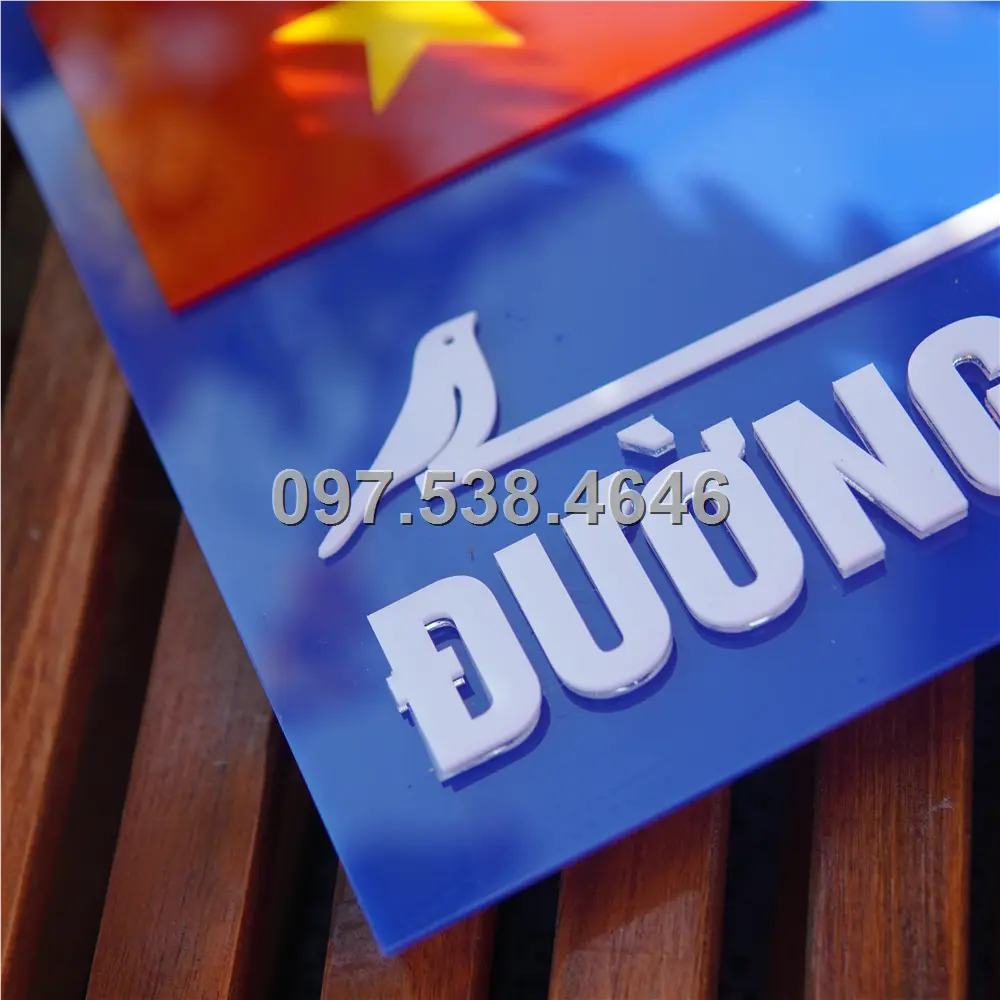 Biển Số Nhà Đẹp Hiện Đại tại Vị Thanh -Hậu Giang Kích Thước 30x20, Số Nổi 8mm, Chữ Nổi 2mm, Chất Liệu Mica, Alu , Mực Uv, Làm Theo Yêu Cầu, Miễn Phí Thiết Kế Và Miễn Phí Vận Chuyển Tận Nhà 8 Biển Số Nhà Đẹp Hiện Đại tại Vị Thanh -Hậu Giang
Kích Thước 30x20, Số Nổi 8mm, Chữ Nổi 2mm, Chất Liệu Mica, Alu , Mực Uv, Làm Theo Yêu Cầu, Miễn Phí Thiết Kế Và Miễn Phí Vận Chuyển Tận Nhà - Ảnh 8