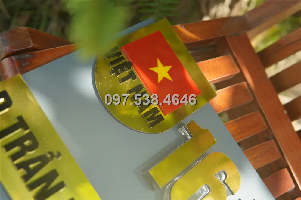 Biển Số Nhà Đẹp Hiện Đại tại Thuận An -Bình Dương Kích Thước 30x20, Số Nổi 8mm, Chữ Nổi 2mm, Chất Liệu Mica, Alu , Mực Uv, Làm Theo Yêu Cầu, Miễn Phí Thiết Kế Và Miễn Phí Vận Chuyển Tận Nhà 13 Biển Số Nhà Đẹp Hiện Đại tại Thuận An -Bình Dương
Kích Thước 30x20, Số Nổi 8mm, Chữ Nổi 2mm, Chất Liệu Mica, Alu , Mực Uv, Làm Theo Yêu Cầu, Miễn Phí Thiết Kế Và Miễn Phí Vận Chuyển Tận Nhà - Ảnh 13