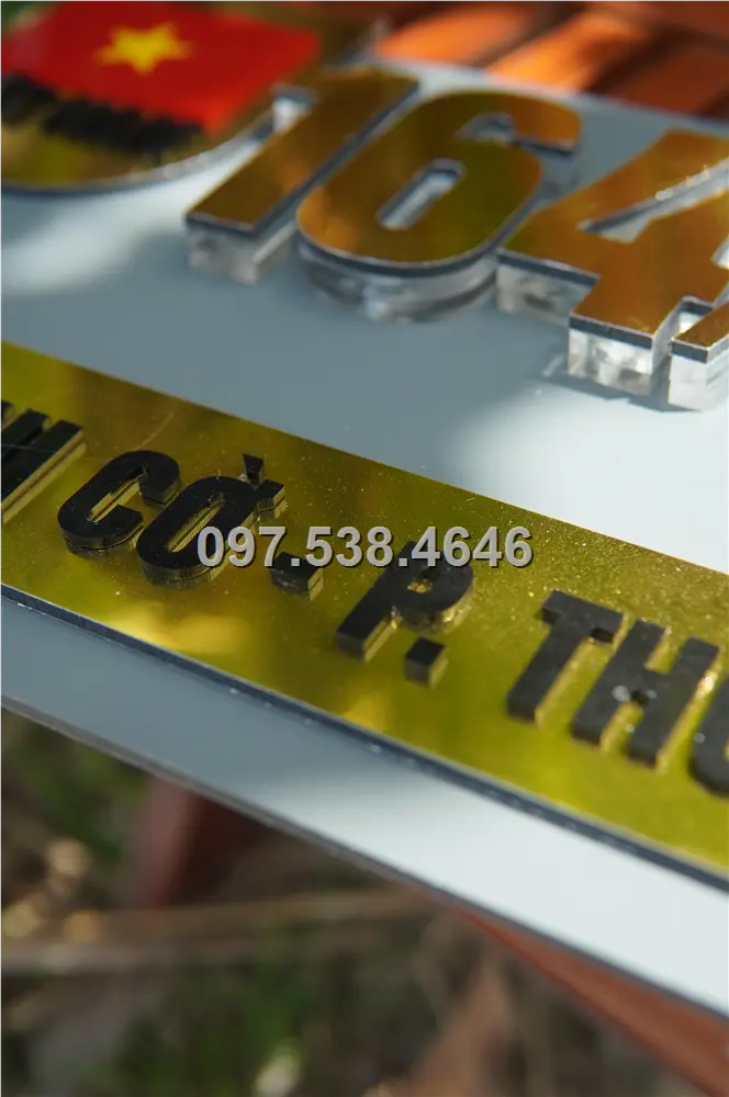 Biển Số Nhà Đẹp Hiện Đại tại Thuận An -Bình Dương Kích Thước 30x20, Số Nổi 8mm, Chữ Nổi 2mm, Chất Liệu Mica, Alu , Mực Uv, Làm Theo Yêu Cầu, Miễn Phí Thiết Kế Và Miễn Phí Vận Chuyển Tận Nhà 9 Biển Số Nhà Đẹp Hiện Đại tại Thuận An -Bình Dương
Kích Thước 30x20, Số Nổi 8mm, Chữ Nổi 2mm, Chất Liệu Mica, Alu , Mực Uv, Làm Theo Yêu Cầu, Miễn Phí Thiết Kế Và Miễn Phí Vận Chuyển Tận Nhà - Ảnh 9