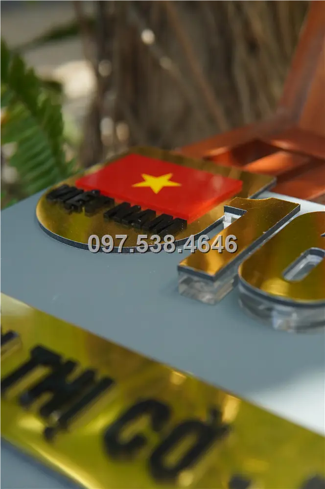 Biển Số Nhà Đẹp Hiện Đại tại Thuận An -Bình Dương Kích Thước 30x20, Số Nổi 8mm, Chữ Nổi 2mm, Chất Liệu Mica, Alu , Mực Uv, Làm Theo Yêu Cầu, Miễn Phí Thiết Kế Và Miễn Phí Vận Chuyển Tận Nhà 6 Biển Số Nhà Đẹp Hiện Đại tại Thuận An -Bình Dương
Kích Thước 30x20, Số Nổi 8mm, Chữ Nổi 2mm, Chất Liệu Mica, Alu , Mực Uv, Làm Theo Yêu Cầu, Miễn Phí Thiết Kế Và Miễn Phí Vận Chuyển Tận Nhà - Ảnh 6