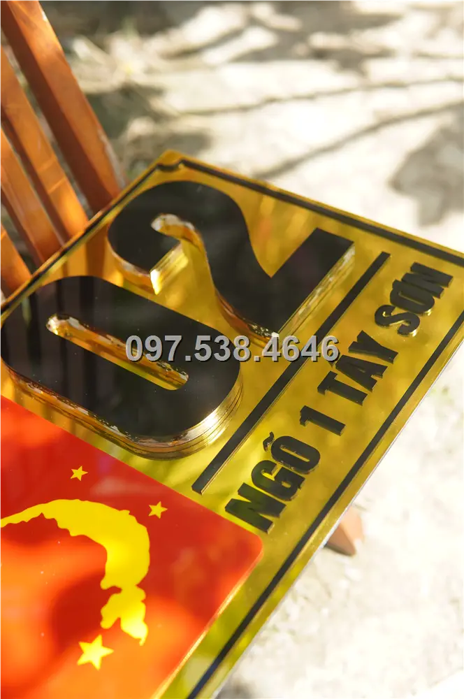 Biển Số Nhà Đẹp Hiện Đại tại Thái Nguyên Kích Thước 30x20, Số Nổi 8mm, Chữ Nổi 2mm, Chất Liệu Mica, Alu , Mực Uv, Làm Theo Yêu Cầu, Miễn Phí Thiết Kế Và Miễn Phí Vận Chuyển Tận Nhà 2 Biển Số Nhà Đẹp Hiện Đại tại Thái Nguyên
Kích Thước 30x20, Số Nổi 8mm, Chữ Nổi 2mm, Chất Liệu Mica, Alu , Mực Uv, Làm Theo Yêu Cầu, Miễn Phí Thiết Kế Và Miễn Phí Vận Chuyển Tận Nhà - Ảnh 2