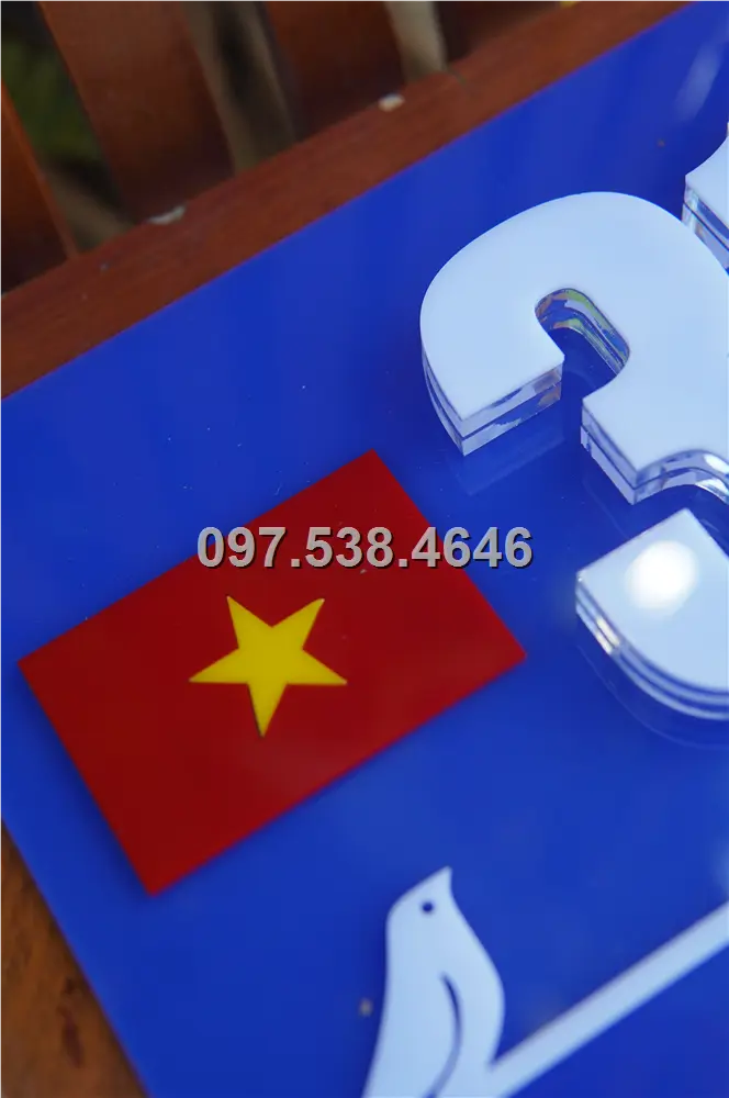 Biển Số Nhà Đẹp Hiện Đại tại Tuy Hòa -Phú Yên Kích Thước 30x20, Số Nổi 8mm, Chữ Nổi 2mm, Chất Liệu Mica, Alu , Mực Uv, Làm Theo Yêu Cầu, Miễn Phí Thiết Kế Và Miễn Phí Vận Chuyển Tận Nhà 5 Biển Số Nhà Đẹp Hiện Đại tại Tuy Hòa -Phú Yên
Kích Thước 30x20, Số Nổi 8mm, Chữ Nổi 2mm, Chất Liệu Mica, Alu , Mực Uv, Làm Theo Yêu Cầu, Miễn Phí Thiết Kế Và Miễn Phí Vận Chuyển Tận Nhà - Ảnh 5
